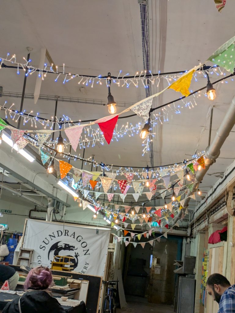 Bunting for second saturday