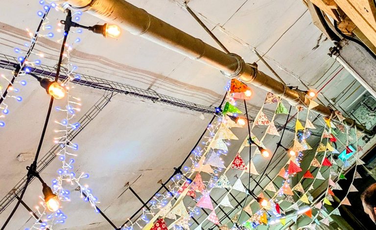 Bunting for second saturday