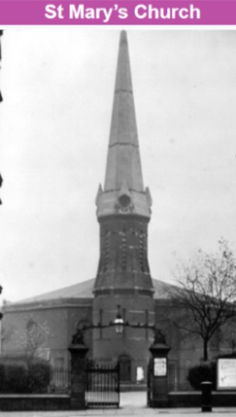 St.Mary's Church, formerly Whittall Street