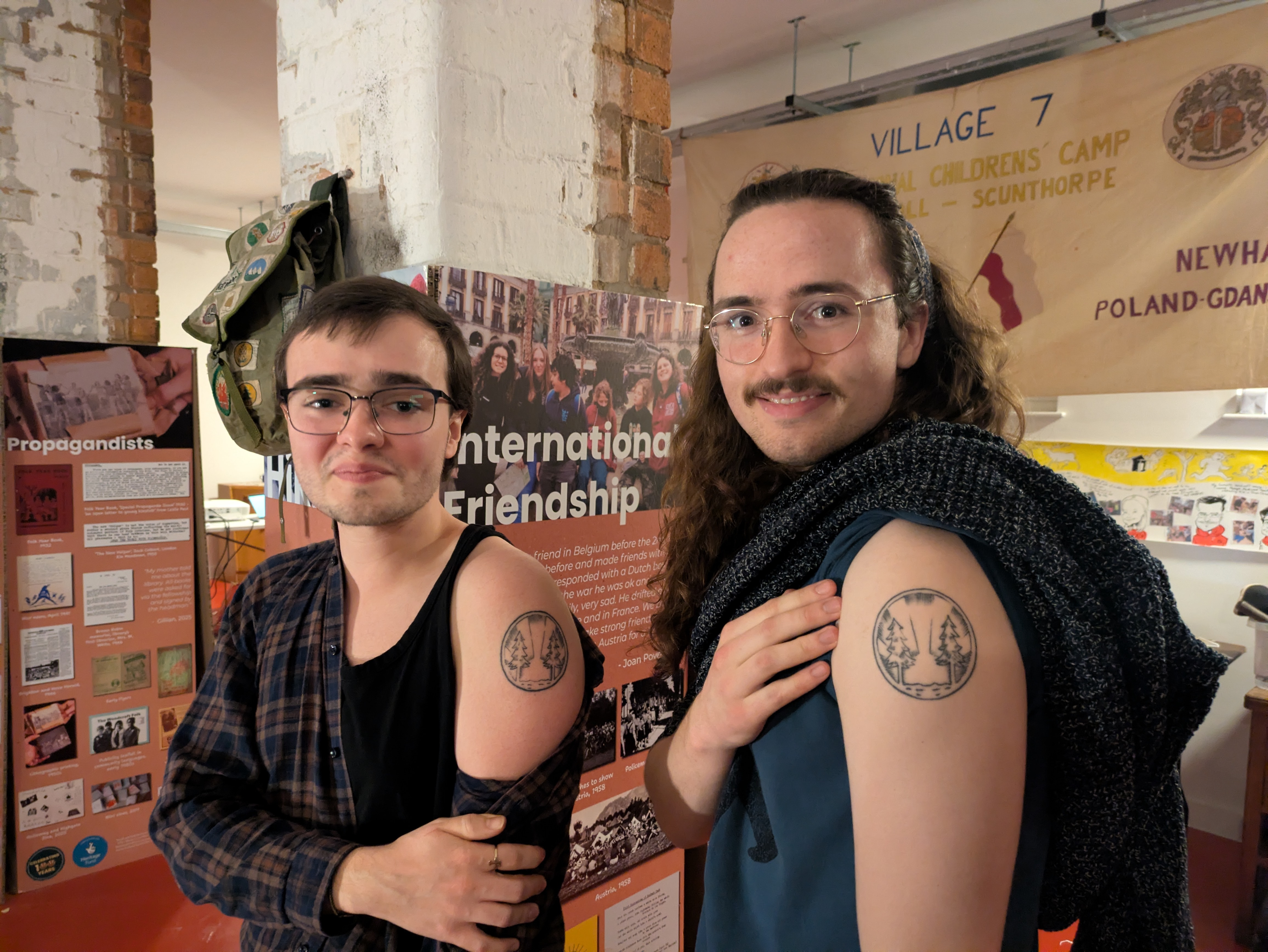 Woodcraft Tattoos at Birmingham Exhibition