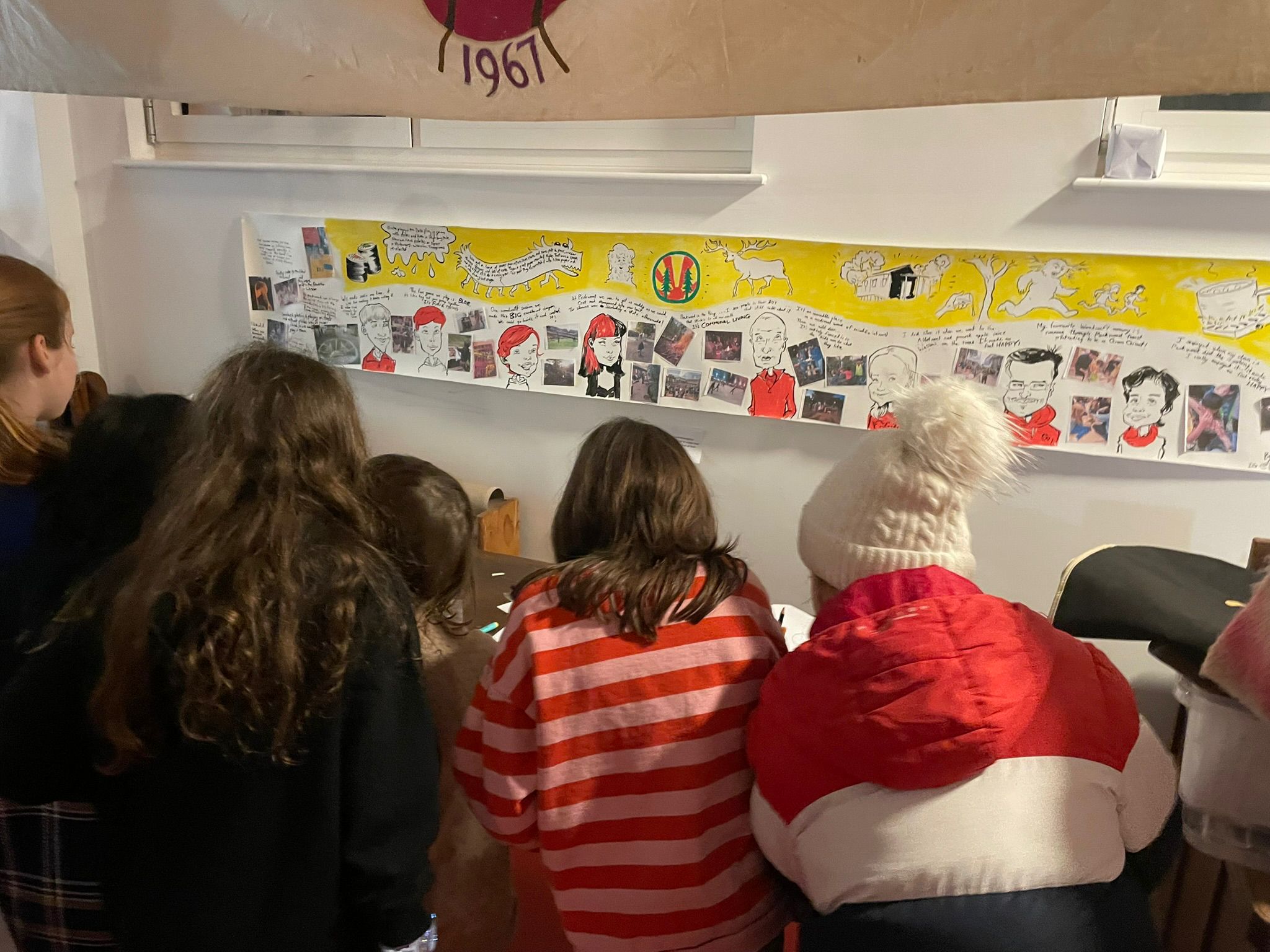 Birmingham Woodcraft history in the making - photos and artwork put together with Ben Jones