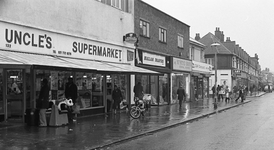 Uncle's supermarket in the 1970s