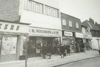 Woolworth's shop before Uncle's moved in, 1950s