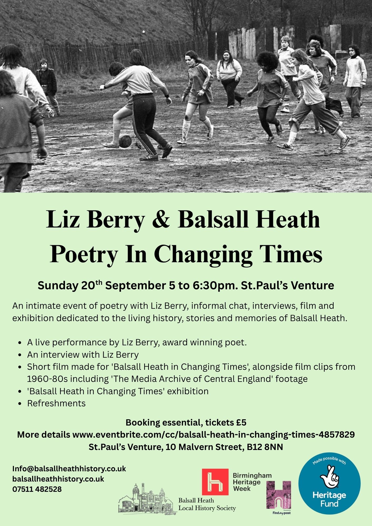 Liz Berry Flyer