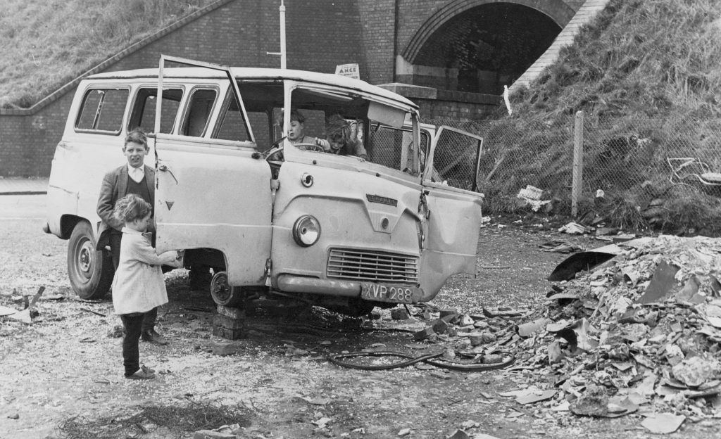 VW Van on Clifton Road