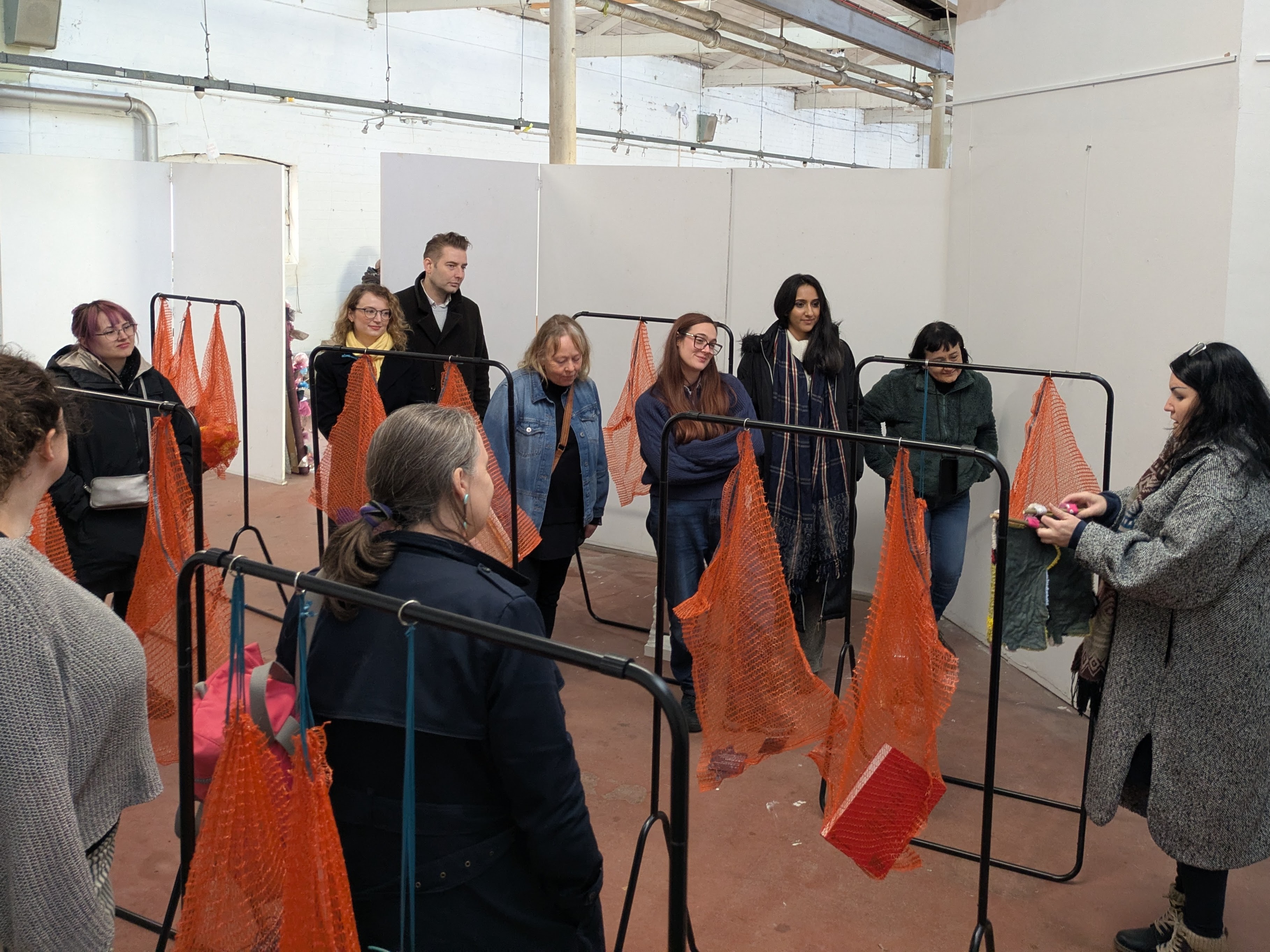 Nov 2025 Art Workshop upstairs for Second saturday