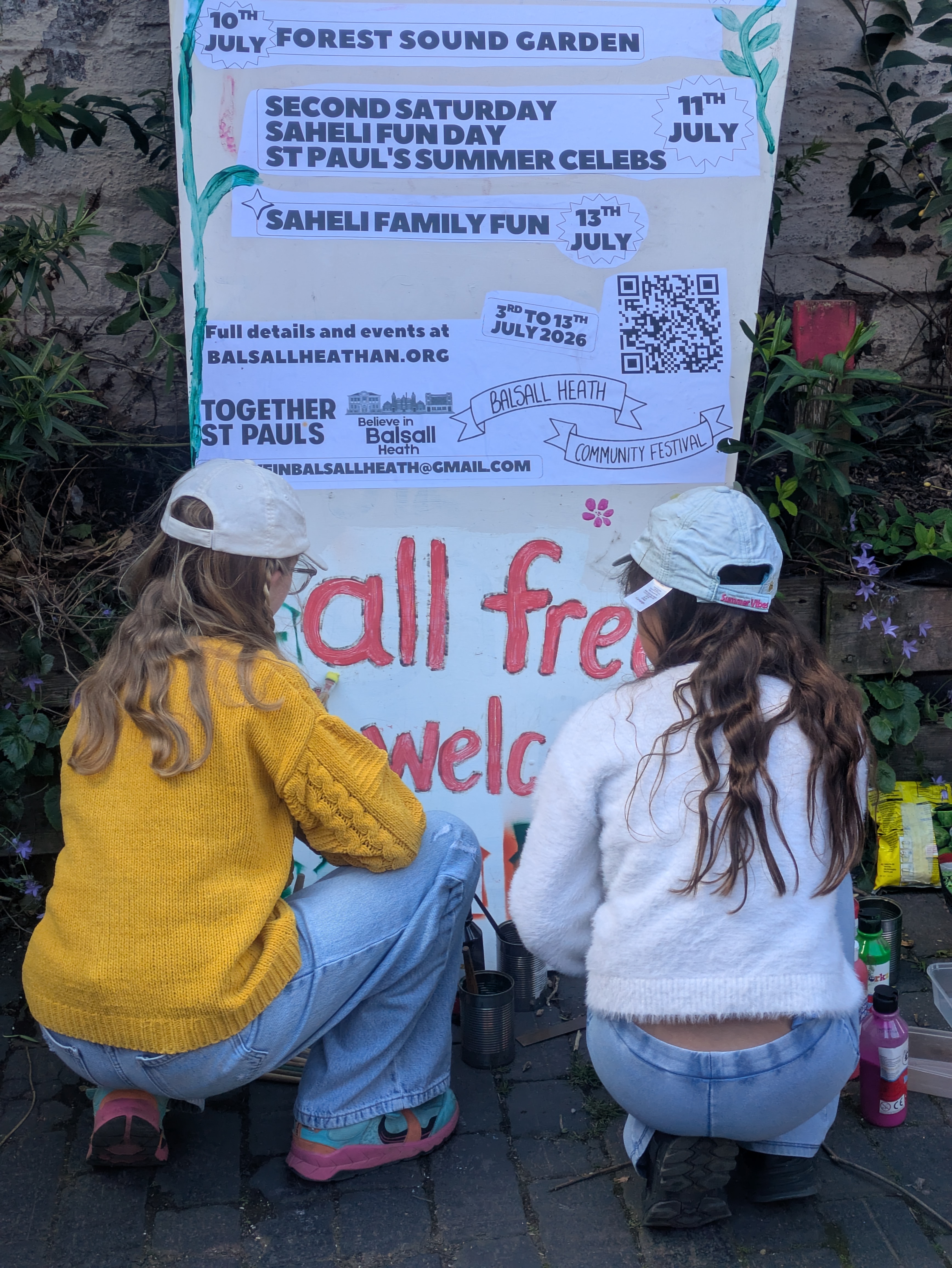 Planning the Community Festival at Second Saturday June 2026